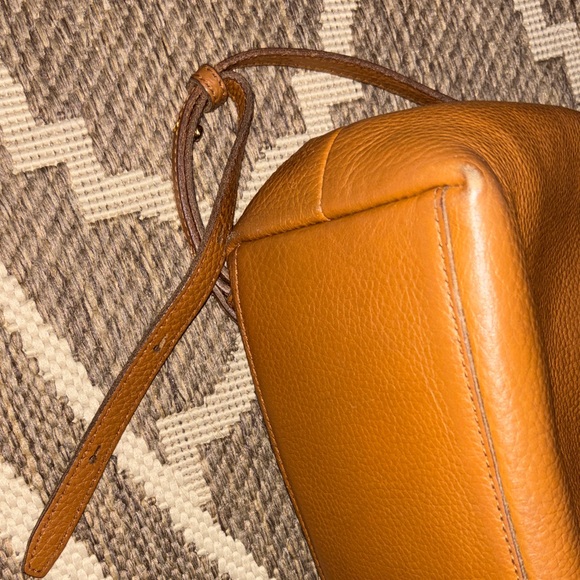 Madewell The Mini Shopper Tote in Soft Grain Pebbled Leather - Picture 4 of 9